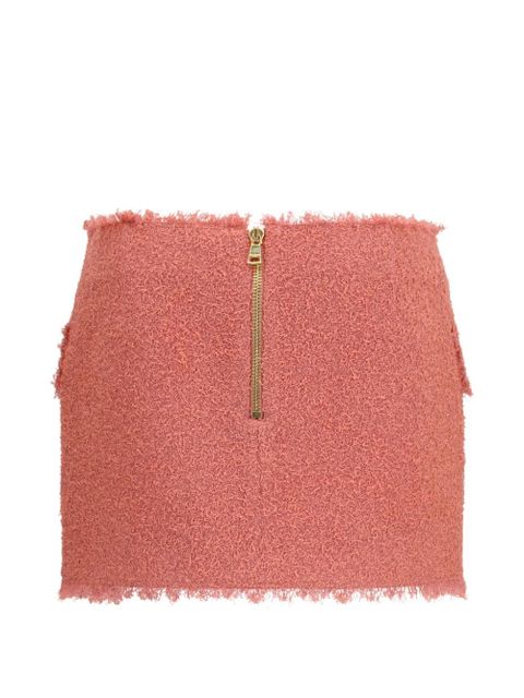 Balmain tweed mini skirt - Pink - zdjęcie produktu nr 2