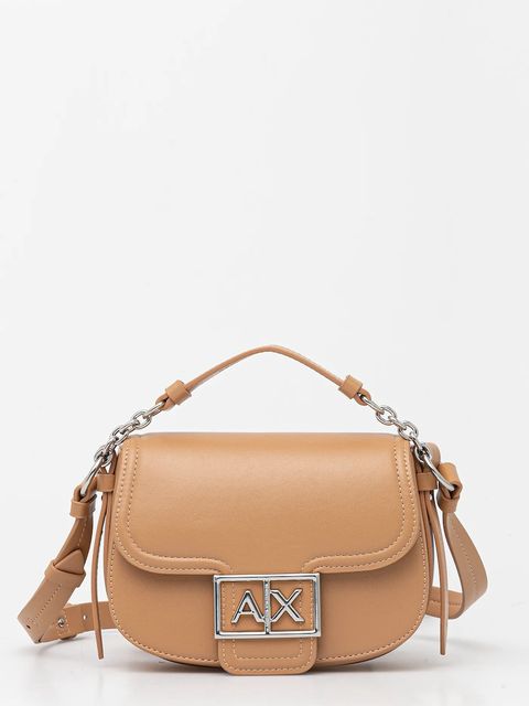 Armani Exchange torebka kolor brązowy XW000401 AF13687