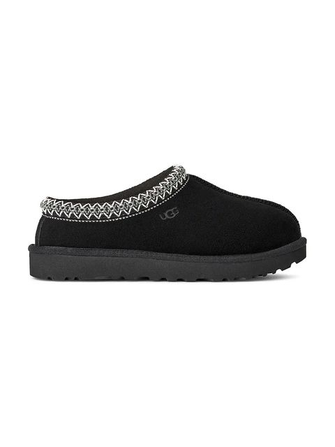 UGG kapcie zamszowe Tasman II kolor czarny 1174470.BLK - zdjęcie produktu nr 1
