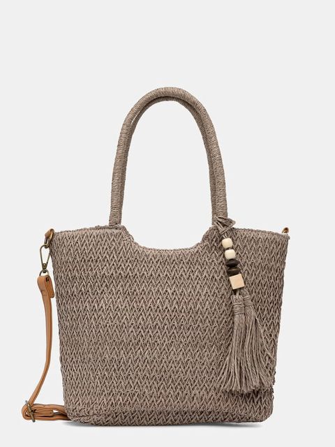 Answear.LAB torebka crossbody damska pleciona - zdjęcie produktu nr 1