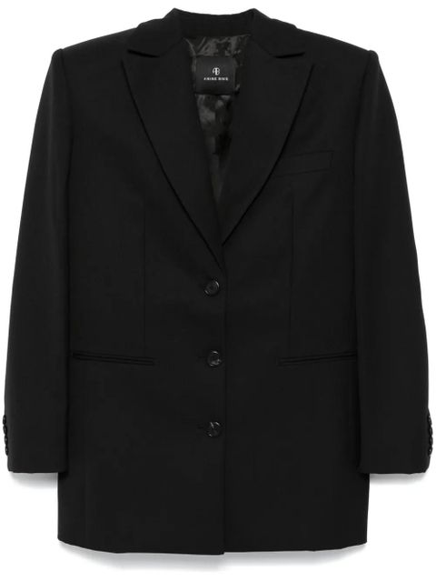 ANINE BING single-breasted blazer - Black - zdjęcie produktu nr 1