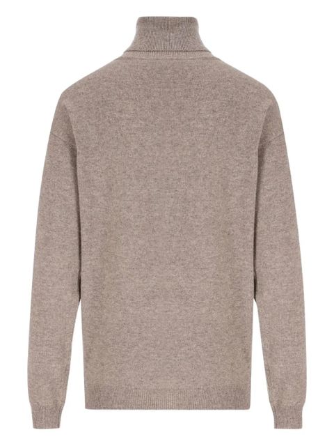 Saint Laurent turtleneck cashmere sweater - Neutrals