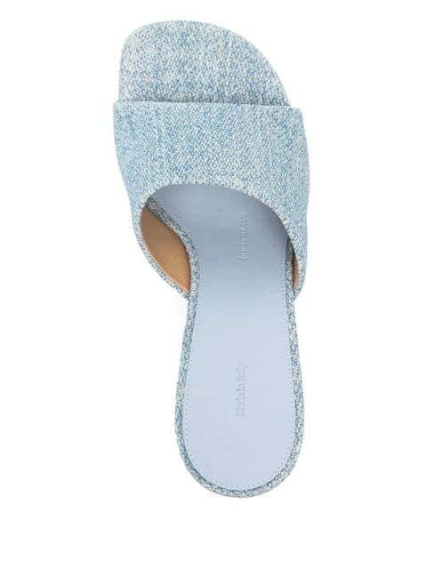 JW Anderson 70mm Chain-heel sandals - Blue - zdjęcie produktu nr 2