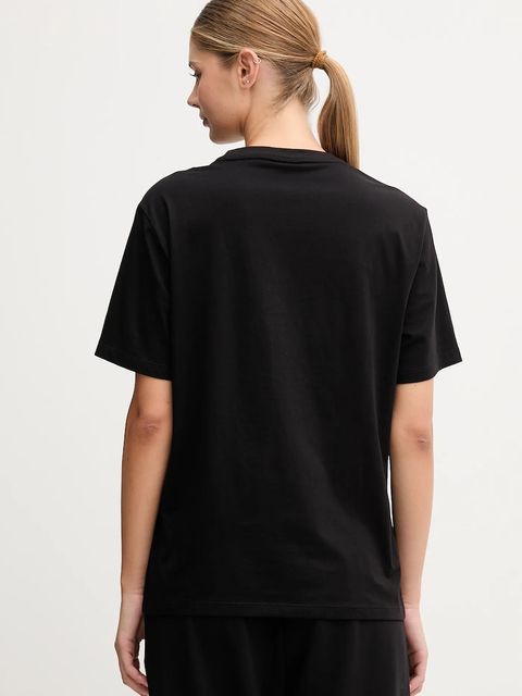 EA7 Emporio Armani t-shirt bawełniany damski kolor czarny AF12503.7W000414 - zdjęcie produktu nr 2