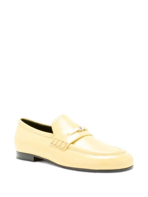 Proenza Schouler monogram leather loafers - Yellow - zdjęcie produktu nr 2