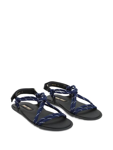 Miu Miu Riviere sandals - Blue