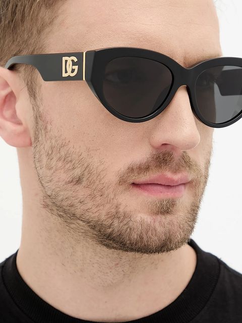 Dolce & Gabbana okulary przeciwsłoneczne damskie kolor czarny 0DG4514