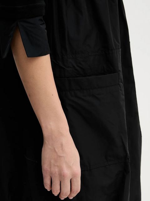 Joseph Ribkoff sukienka kolor czarny mini rozkloszowana 173444