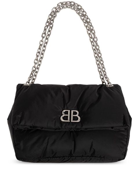 Balenciaga medium Monaco shoulder bag - Black - zdjęcie produktu nr 1