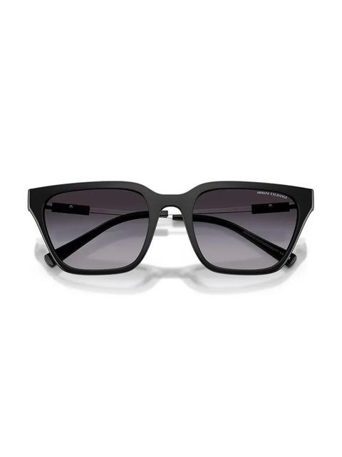 Armani Exchange okulary przeciwsłoneczne damskie kolor bordowy 0AX4158S