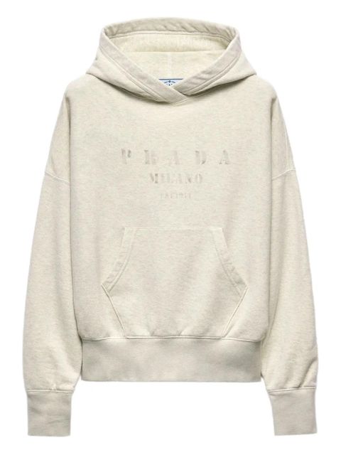 Prada jersey hoodie - Neutrals - zdjęcie produktu nr 1