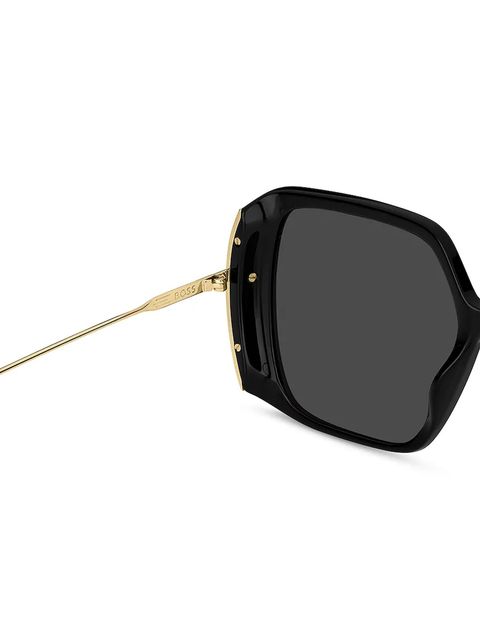 BOSS okulary przeciwsłoneczne damskie kolor czarny BOSS 1782/S - zdjęcie produktu nr 2