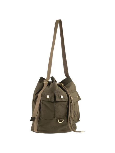 Barbour Mia drawstring bucket bag - Green