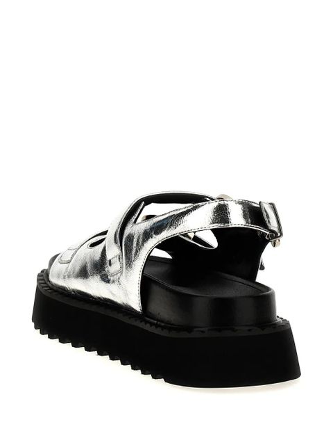 PINKO Kate 03 sandals - Silver - zdjęcie produktu nr 2