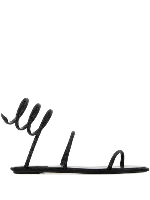 René Caovilla embellished sandals - Black - zdjęcie produktu nr 1