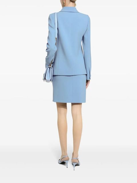 Dolce & Gabbana DNA buttoned flap pocket blazer - Blue