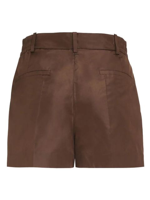 Valentino Garavani pressed-crease tailored shorts - Brown