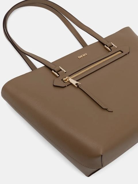 Dkny torebka skórzana