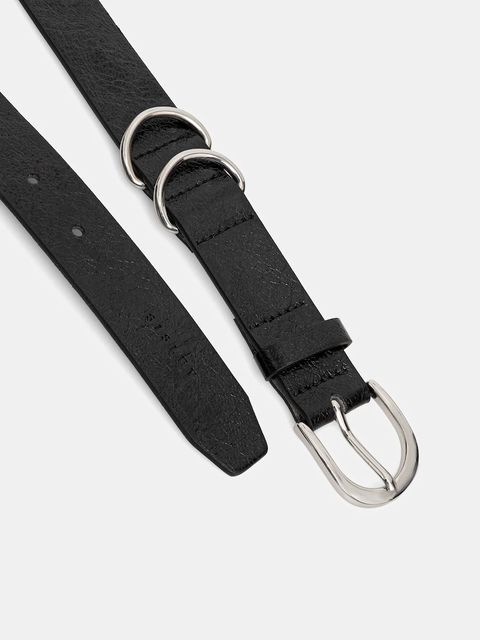 Sisley pasek damski kolor czarny 6YHDWL036 - zdjęcie produktu nr 2