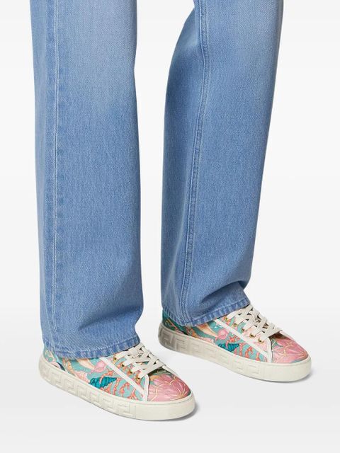 Versace Underwater Barocco Greca sneakers - Green