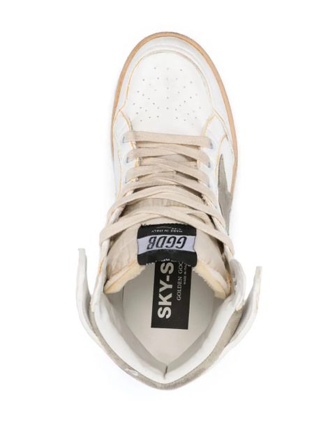 Golden Goose Sky-Star high-top sneakers - White