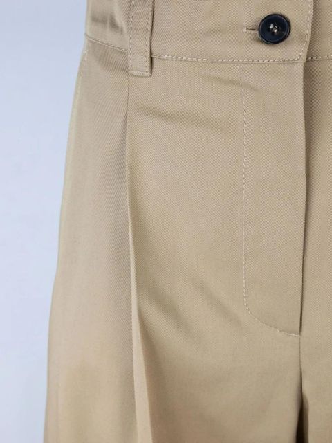 Weekend Max Mara pleat-detail wide-leg trousers - Neutrals
