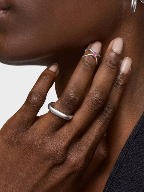 Tous pierścionek srebrny ICON COLOR LGG 1004491100