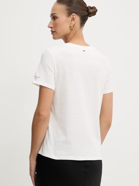 Weekend Max Mara t-shirt bawełniany GUGLIA damski kolor biały 2525976031600