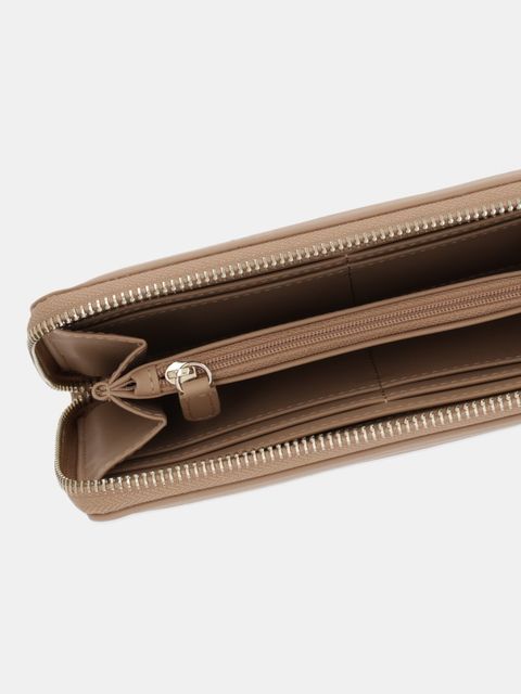 Love Moschino portfel damski kolor brązowy JC5600PP0NLA0104