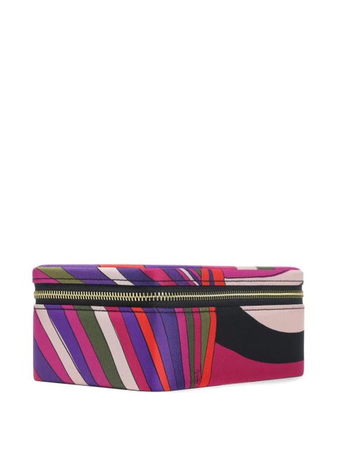 PUCCI Iride-print makeup bag - Pink