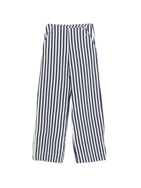 Maje Palais striped trousers - Blue - zdjęcie produktu nr 1