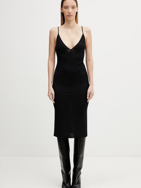 Rick Owens Lilies sukienka letnia z wiskozy - zdjęcie produktu nr 1