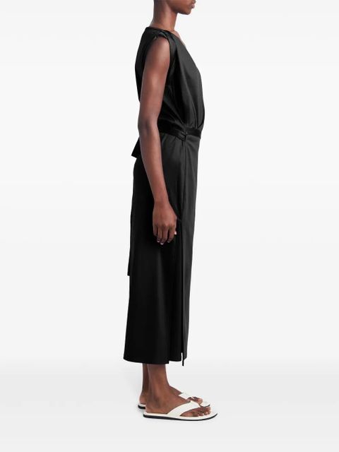 Proenza Schouler Lynn organic cotton midi dress - Black
