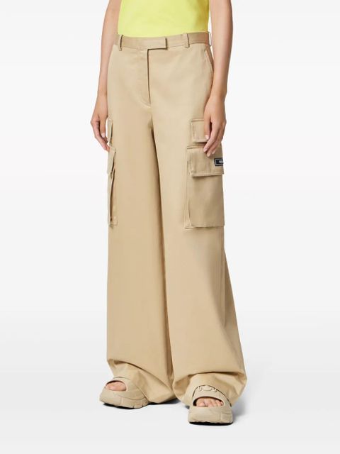 Versace high-waist wide-leg trousers - Neutrals - zdjęcie produktu nr 2