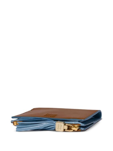 Miu Miu small leather wallet - Brown