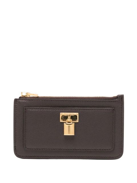TOM FORD calf leather cardholder - Brown - zdjęcie produktu nr 1