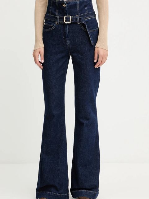 Pinko jeansy damskie high waist 105721 A2UP - zdjęcie produktu nr 1