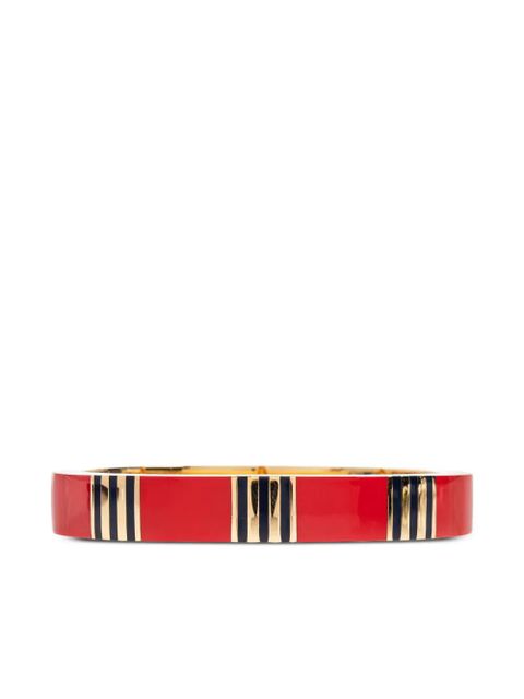 Tory Burch T STRIPE BANGLE bracelet - Red - zdjęcie produktu nr 1