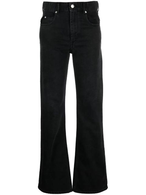 MARANT ÉTOILE Belvira bootcut jeans - Black - zdjęcie produktu nr 1