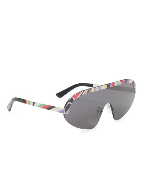 PUCCI patterned visor sunglasses - 99A Animal/Texture / Animal/Texture