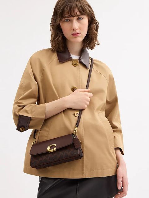 Coach torebka Jet kolor brązowy CBA83