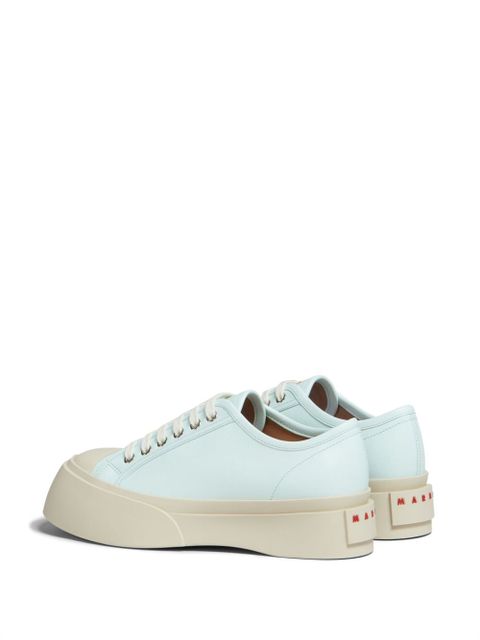 Marni Pablo leather flatform sneakers - Blue