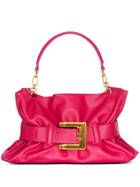 Balmain medium Anthem letaher shoulder bag - Pink - zdjęcie produktu nr 1