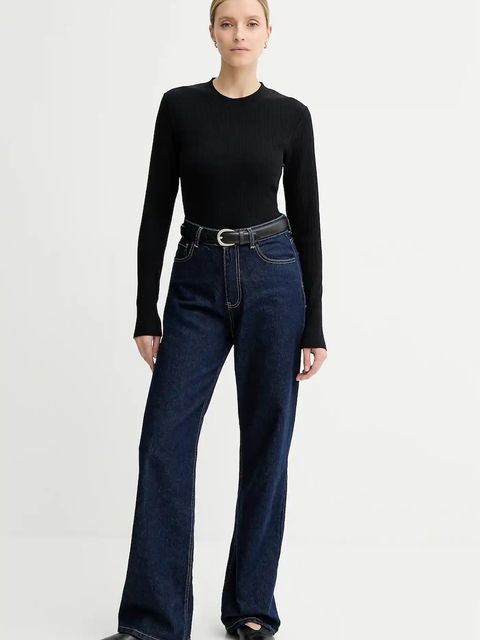 Marc O'Polo longsleeve kolor czarny 5000007827