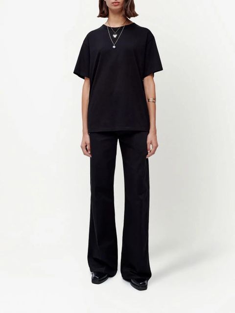 RE/DONE wide leg low-rise trousers - Black