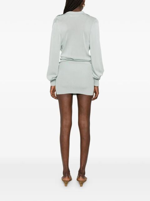 Aya Muse Vida cowl-neck dress - Green