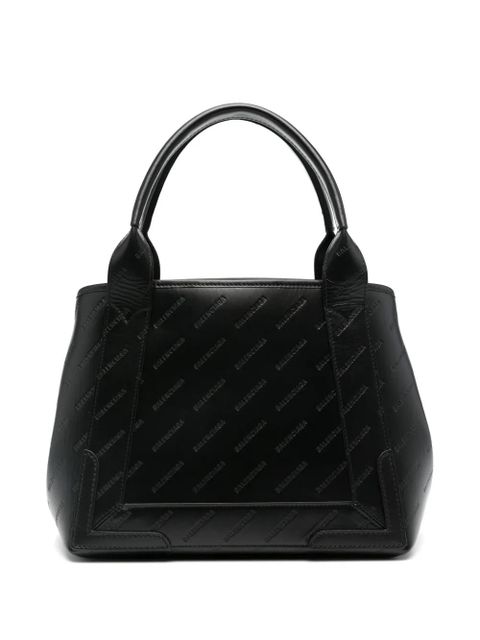 Balenciaga debossed-logo tote bag - Black - zdjęcie produktu nr 1