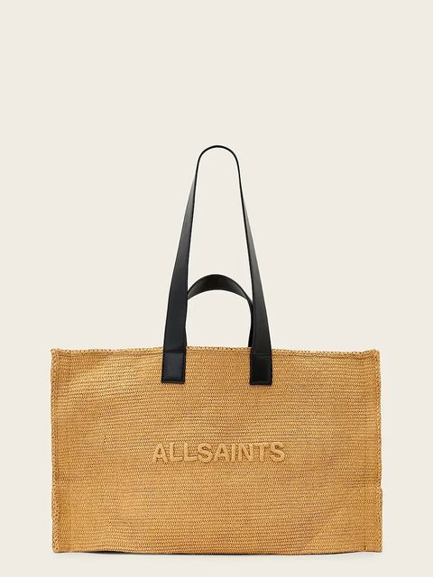 AllSaints torebka tote damska pleciona LUTECE - zdjęcie produktu nr 1