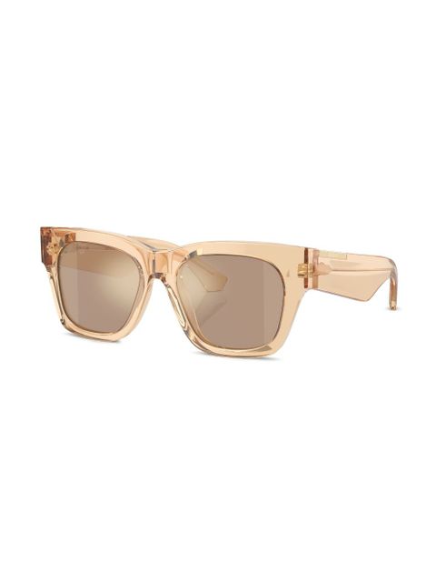 Burberry Eyewear transparent wayfarer-frame sunglasses - Neutrals - zdjęcie produktu nr 2