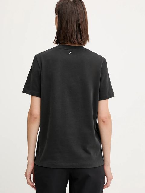 Haglöfs t-shirt damski kolor czarny 607665 - zdjęcie produktu nr 2